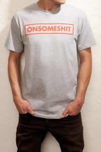 Image of OSS Spelled Out Tee in grey