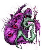 Image of Wolf At My Door print