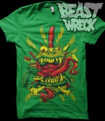 Image of BEASTBURGER (green) men's shirt