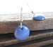 Image of Periwinkle Blue Enamel Earrings