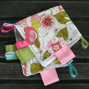 Image of "Sugar&Spice" Ribbon Blankies - 5 GIRL COLORS