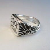 Image of Dark+Dawn x Blood is the New Black "You're Welcome" Ring