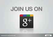 Image of Buzz Badge - Google+ "Join Us" Window/Door Stickers and Clings