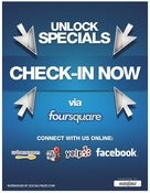 Image of Buzz Badge - "Un-Lock Specials" Counter Display