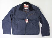 Image of Vintage 1950’s Ely & Walker BIG BUCK Sanforized Indigo Denim Lined Jacket 44 Deadstock w Tags