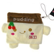 Image of Porte-monnaie Pudding - Marron