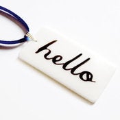 Image of The HELLO pendant