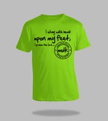 Image of MSTK I Stay With Heat Tee - Electric green