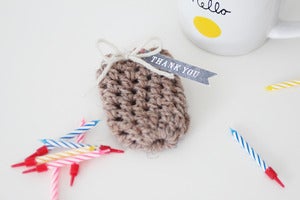 Image of Favor Pouches in Oatmeal (Set of 5)