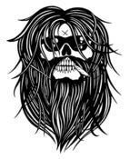 Image of MANSON BIKER SKULL