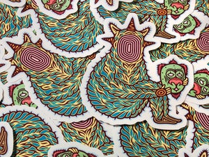 Image of Clear Vinyl Stickers