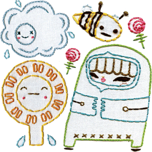 Image of Julie West embroidery pattern
