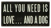Image of Box Sign All You Need is Love