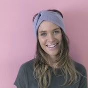 Image of Jersey Turban Headband - Lilac
