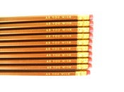 Image of pencils - as you wish - 9 gold pencils