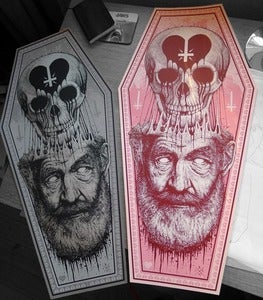 Image of Coffin Print.