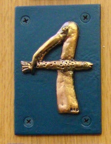 Image of House Number - Four - Albatross with Fish