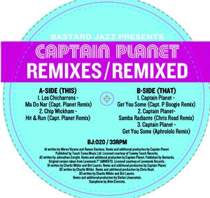 Image of Captain Planet - Remixes / Remixed 12"