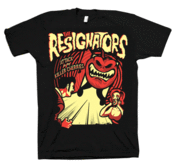 Image of The Resignators - Attack of the killer cherries tee shirt