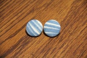 Image of Blue & White Print