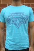 Image of *NEW* NEON BUBBLE TEE - Turquoise / Purple 