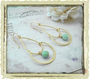 Jewelry: "Sara" in Mint Green