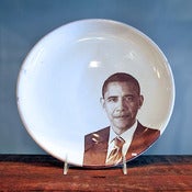 Image of Barack Obama Plate by Justin Rothshank