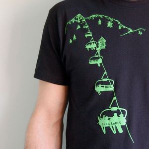 Chairlift in green $25