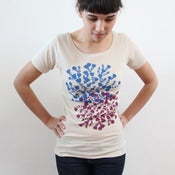 Image of NEW Organic Cotton Bushflower Scoopneck Tee (Natural)