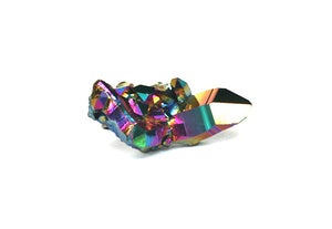 Image of Rainbow Aura Crystal Ring (v15)