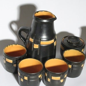 Image of Vintage Jug & Cup set - 7 pieces