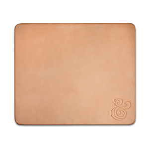 Image of PREMIUM LEATHER MOUSEPAD<br/>(NATURAL)