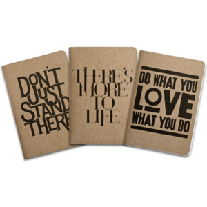 Image of MINI SKETCHBOOKS - PHRASES<br/> (SET OF 3)
