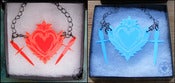 Image of Heart and Dagger Necklace