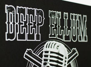 Image of Deep Ellum Texas Pistols and Mic Screen Print