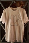 Image of WHITE HEART LOGO TEE