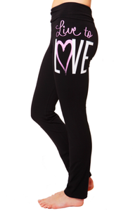 Image of Live to Love Yoga Pants
