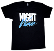 Image of HYPER CRUSH x LA GEAR NIGHT WAVE T-SHIRT (Black)