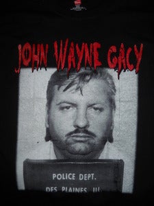 Image of CULT LEADER JOHN WAYNE GACY T SHIRT