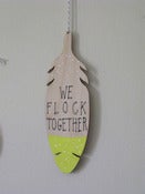 Image of WALL CHARM- NEON YELLOW
