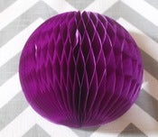 Image of Small Purple Honeycomb Ball