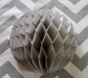 Image of Small Gray Honeycomb Ball