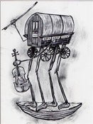 Image of Gypsy Wagon Original Art