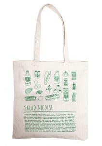 Image of salad nicoise - grocery bag