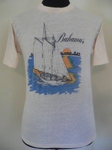 Image of 70s Bahamas sailing T shirt