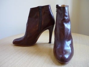 Image of Vigo leather ankle boots 