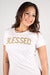 Image of The Blessed Tee [Womens] [White]