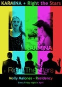 Image of Karmina + Right the Stars (Multicolor) - Limited Edition Poster