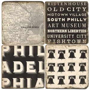 Image of Philadelphia coasters (group 2)