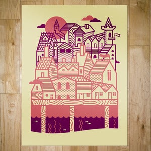 Image of seaside village